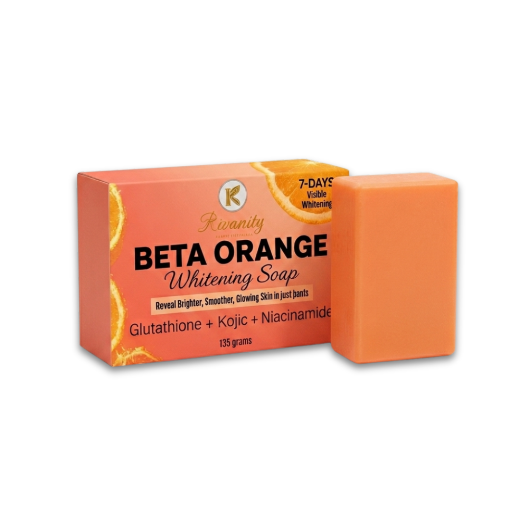 Rivanity Beta Orange Soap (135 grams) - Image 4