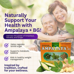 Ampalaya+BG (100 capsules/box)