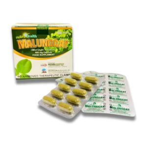 Malunggay (Moringa oleifera) 500mg capsule (100 capsules/box)