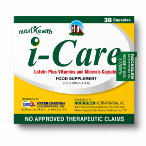 i-Care Lutein Plus Vitamins and Minerals Capsule (30 capsules/box)