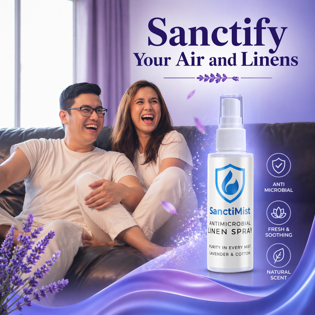 SanctiMist Anti Microbial Linen Spray (60ml bottle)